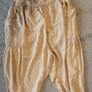 Free People Quinn Tan Pants